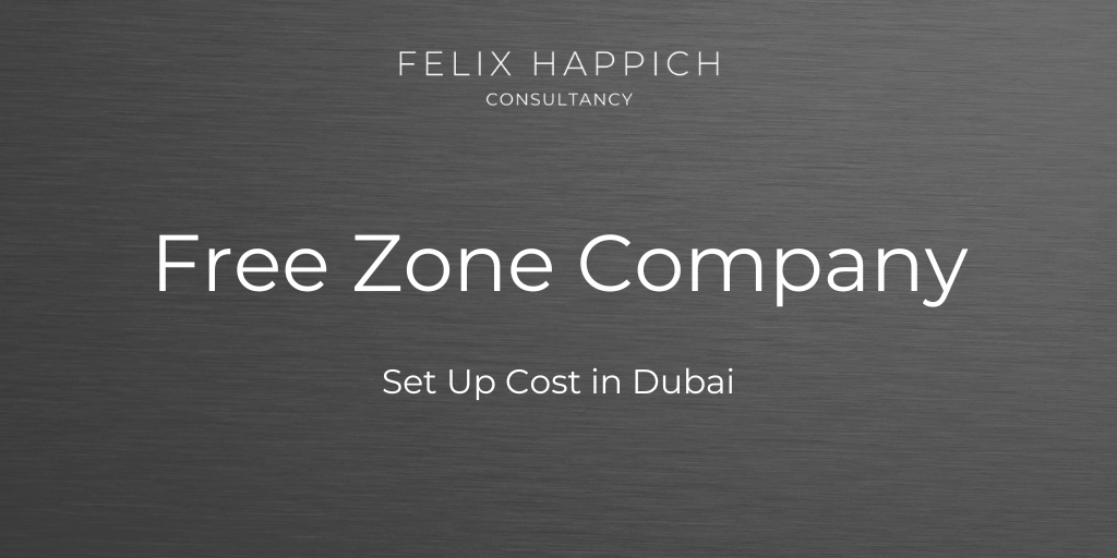 Dubai Free Zone Company Set Up Cost 