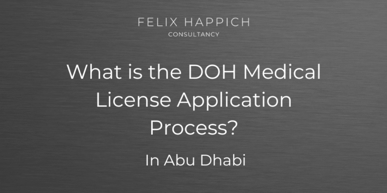 What is the DOH Medical License Application Process