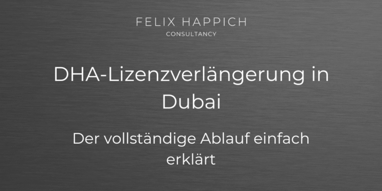 DHA-Lizenzverlängerung in Dubai Der vollständige Ablauf einfach erklärt