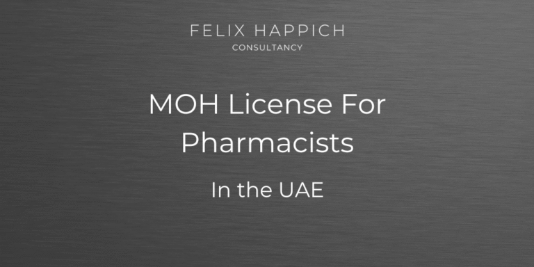 MOH License For Pharmacists in the UAE