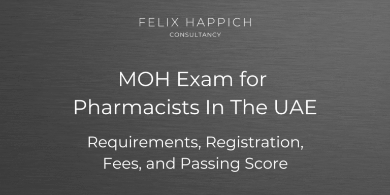 MOH Exam for Pharmacists In The UAE Requirements, Registration, Fees, and Passing Score