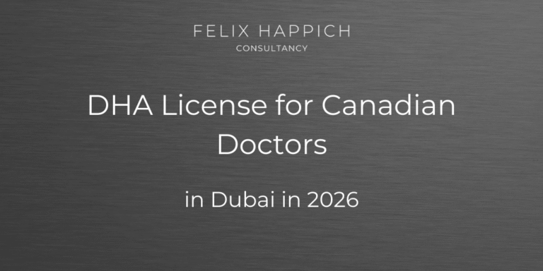 DHA License for Canadian Doctors in Dubai in 2026