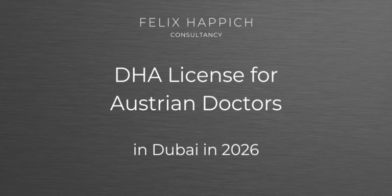 DHA License for Austrian Doctors in Dubai in 2026