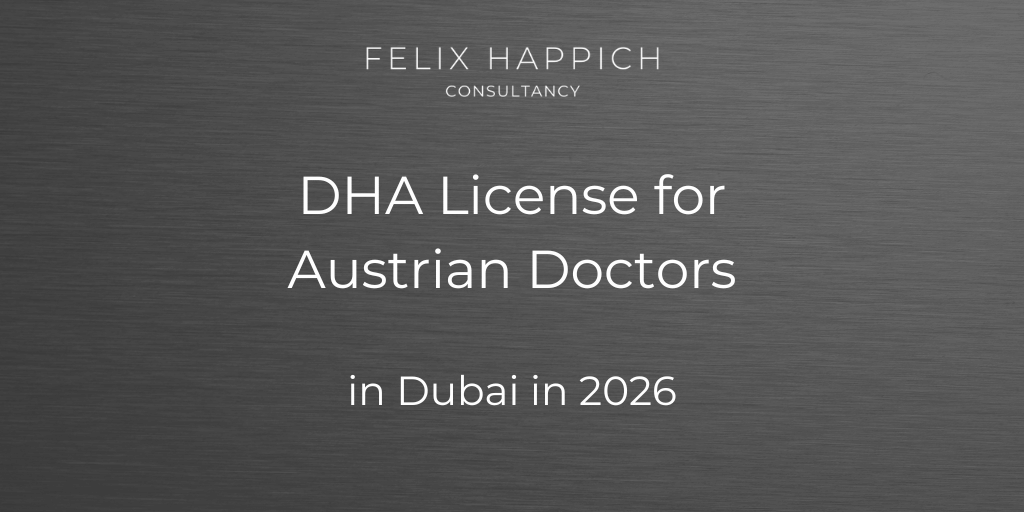 DHA License for Austrian Doctors in Dubai in 2026