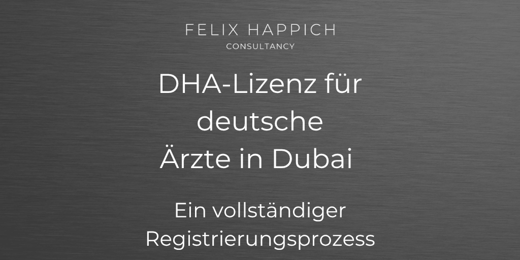 DHA-Lizenz für deutsche Ärzte in Dubai im Jahr 2026 Ein vollständiger Registrierungsprozess