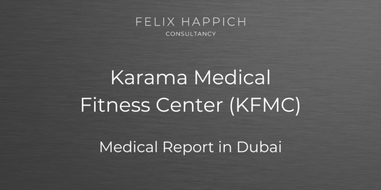 Karama Medical Fitness Center (KFMC) in Dubai for Medical Report
