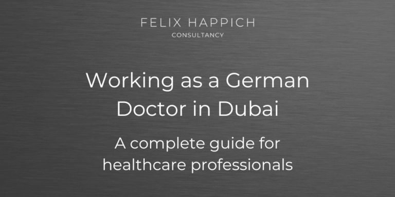 Working as a German Doctor in Dubai in 2026 A complete guide for healthcare professionals