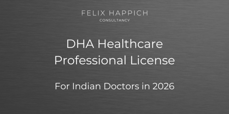 DHA Healthcare Professional License for Indian Doctors in 2026