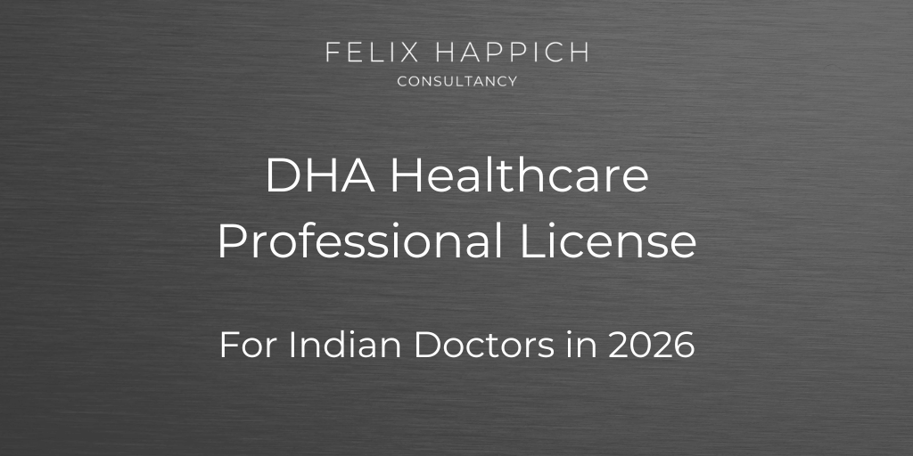 DHA Healthcare Professional License for Indian Doctors in 2026
