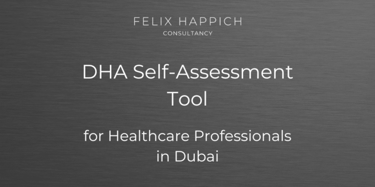 DHA Self-Assessment Tool for Healthcare Professionals in Dubai