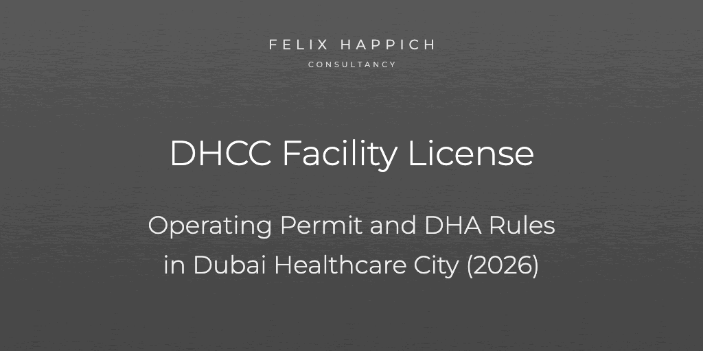 DHCC Facility License Operating Permit and DHA Rules in Dubai Healthcare City (2026)